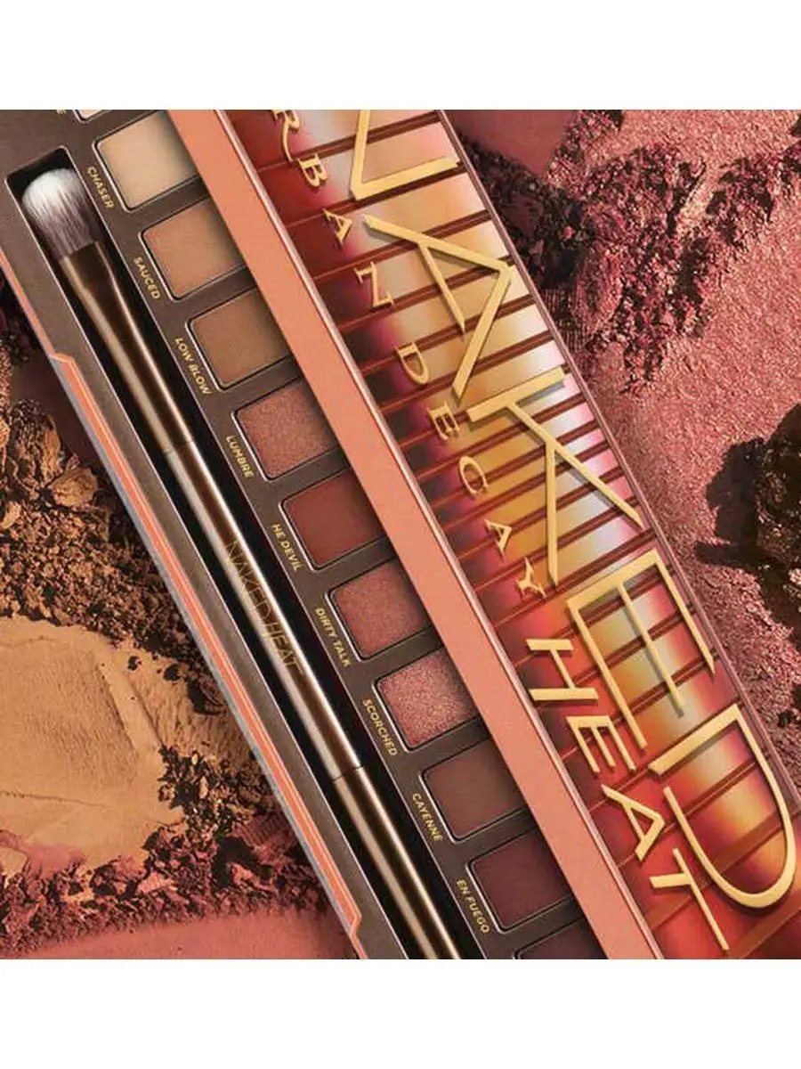 Палетка теней NAKED HEAT Urban Decay 165188957 купить за 4 586 ₽ в  интернет-магазине Wildberries