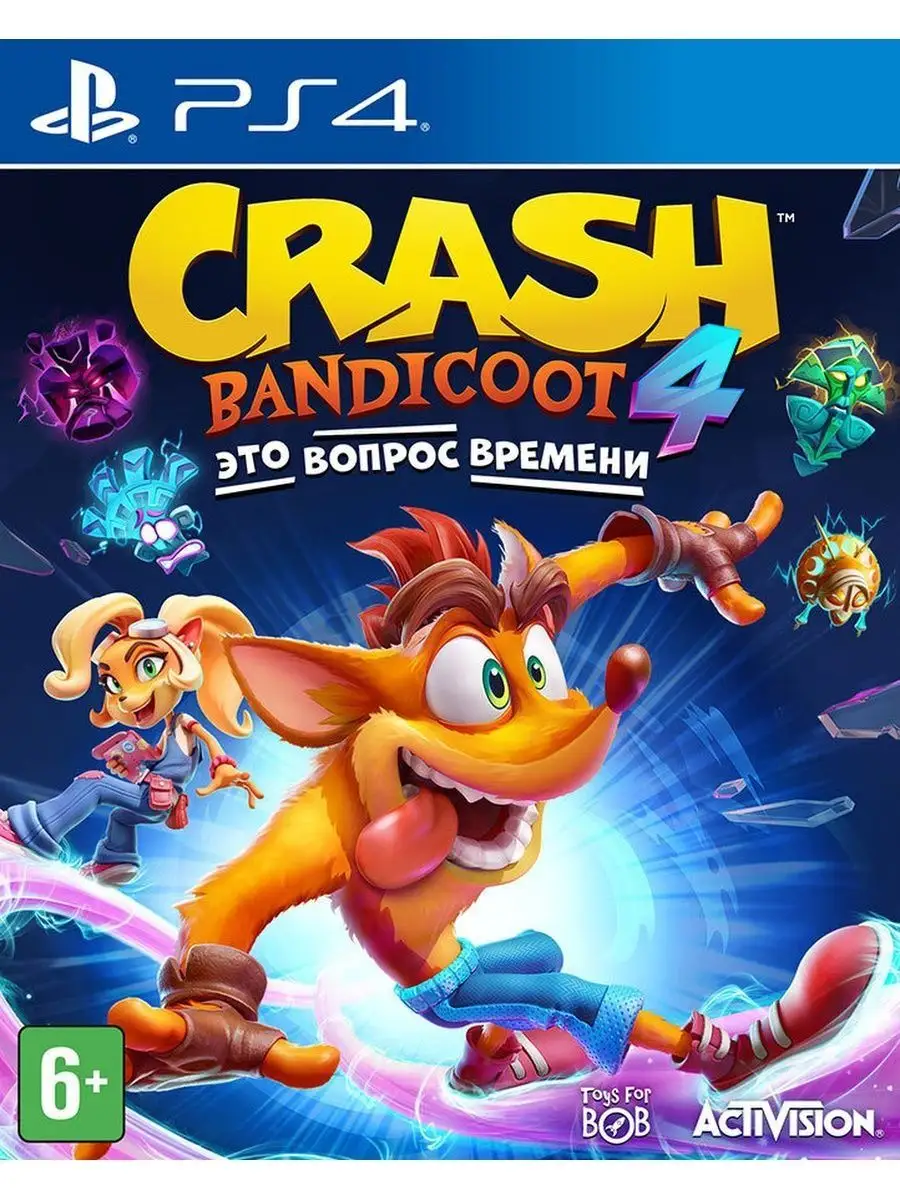 Игра Crash Bandicoot 4 Это Вопрос Времени (RUS SUB) PS4 ULTRAGAMER  165190951 купить в интернет-магазине Wildberries