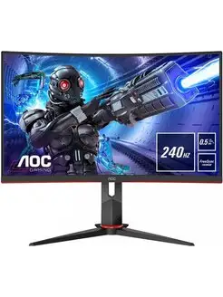 Монитор 27" C27G2ZE, VA, 1920x1080, 240Hz черный AOC 165208254 купить за 21 369 ₽ в интернет-магазине Wildberries