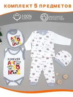 Комплект для новорожденного малыша Baby in Life 165220623 купить за 357 ₽ в интернет-магазине Wildberries