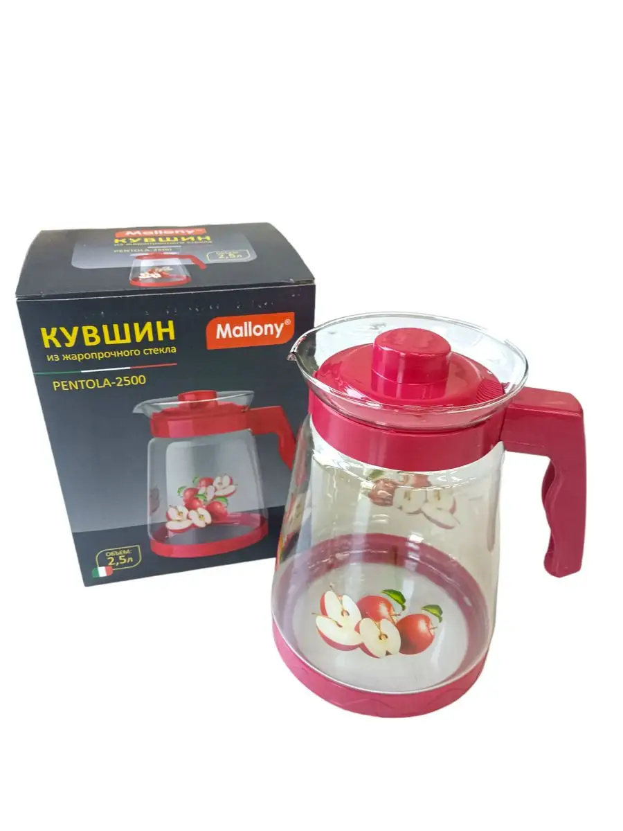 Кувшин из жаропрочного стекла