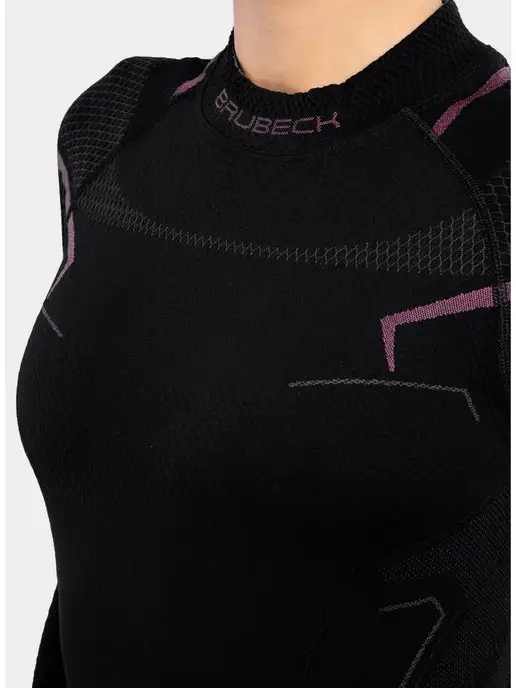 Brubeck Спортивная терморубашка Thermo Nilit, черный, фото 7