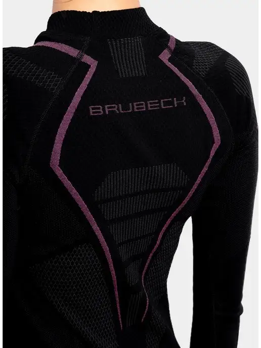 Brubeck Спортивная терморубашка Thermo Nilit, черный, фото 8