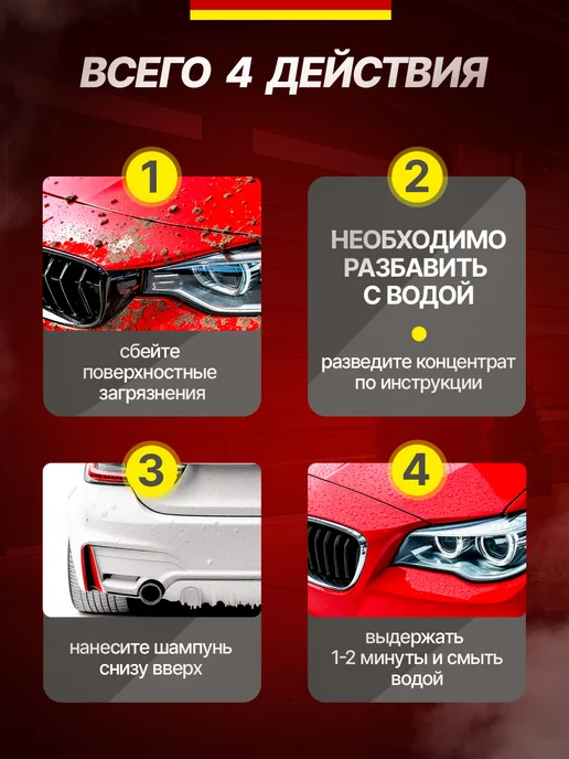 Mr.Brighton Автошампунь для бесконтактной мойки 5 литров концентрат, вариант, фото 7
