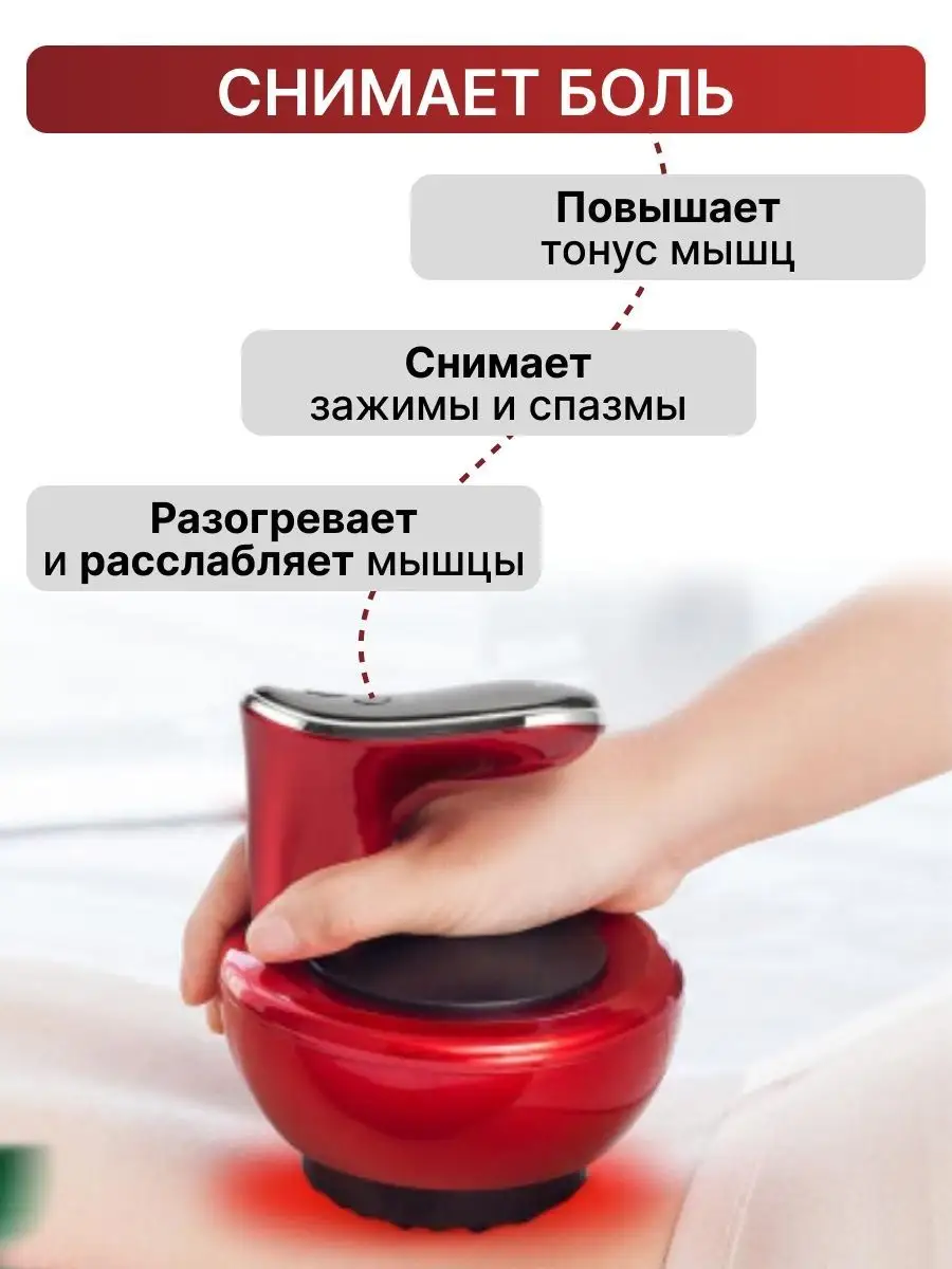 Массажер антицеллюлитный для тела вакуумный похудения Массажер антицеллюлитный для тела вакуумный похудения