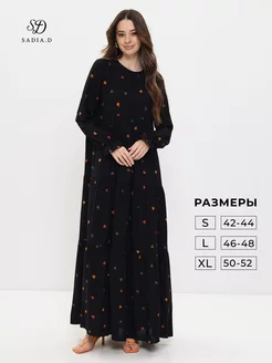 Платье летнее длинное вечернее SADIA.D 165291751 купить за 1 399 ₽ в интернет-магазине Wildberries