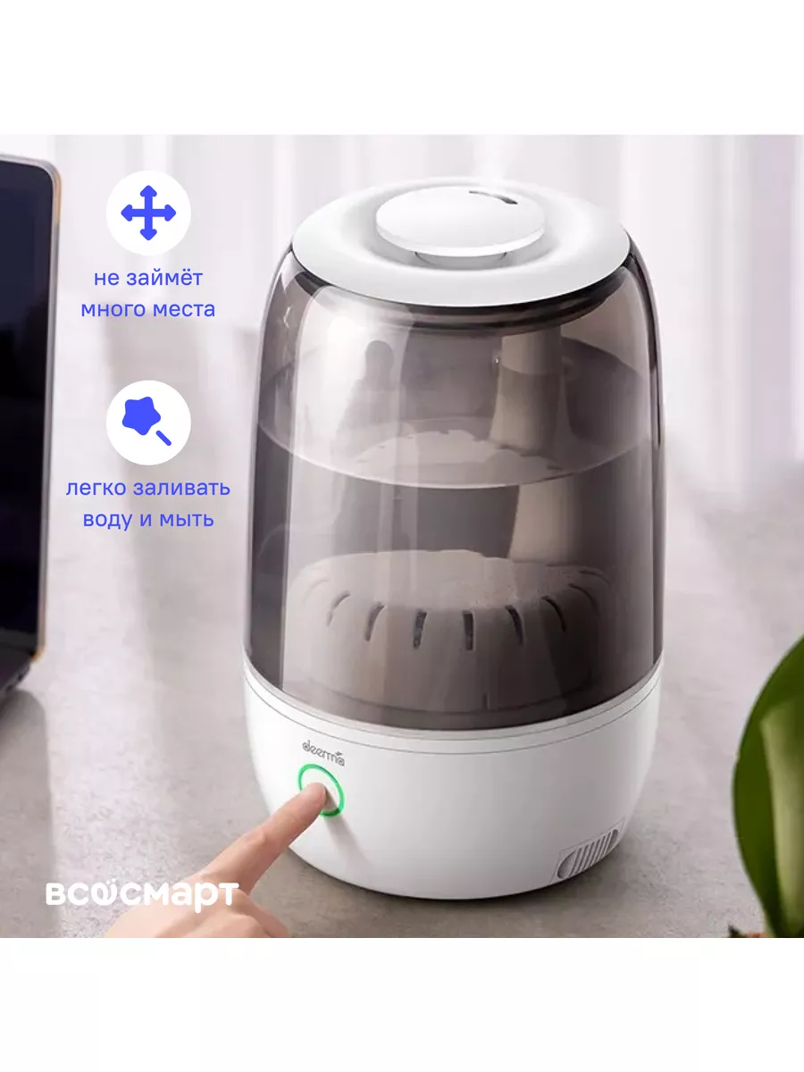 Увлажнитель воздуха Humidifier DEM-F60W Deerma 165292965 купить за 1 817 ₽  в интернет-магазине Wildberries