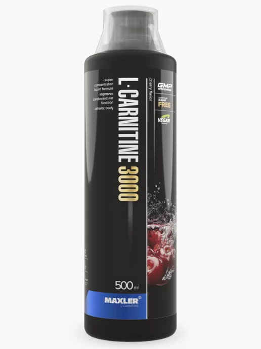 MAXLER Жиросжигатель л карнитин L-Carnitine 750 мг, 500 мл, фото 2