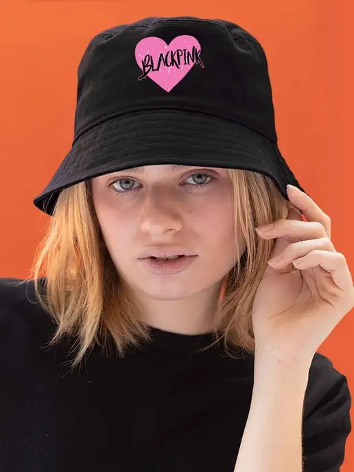 ENANDI Панама K-POP Blackpink, черный, фото 2