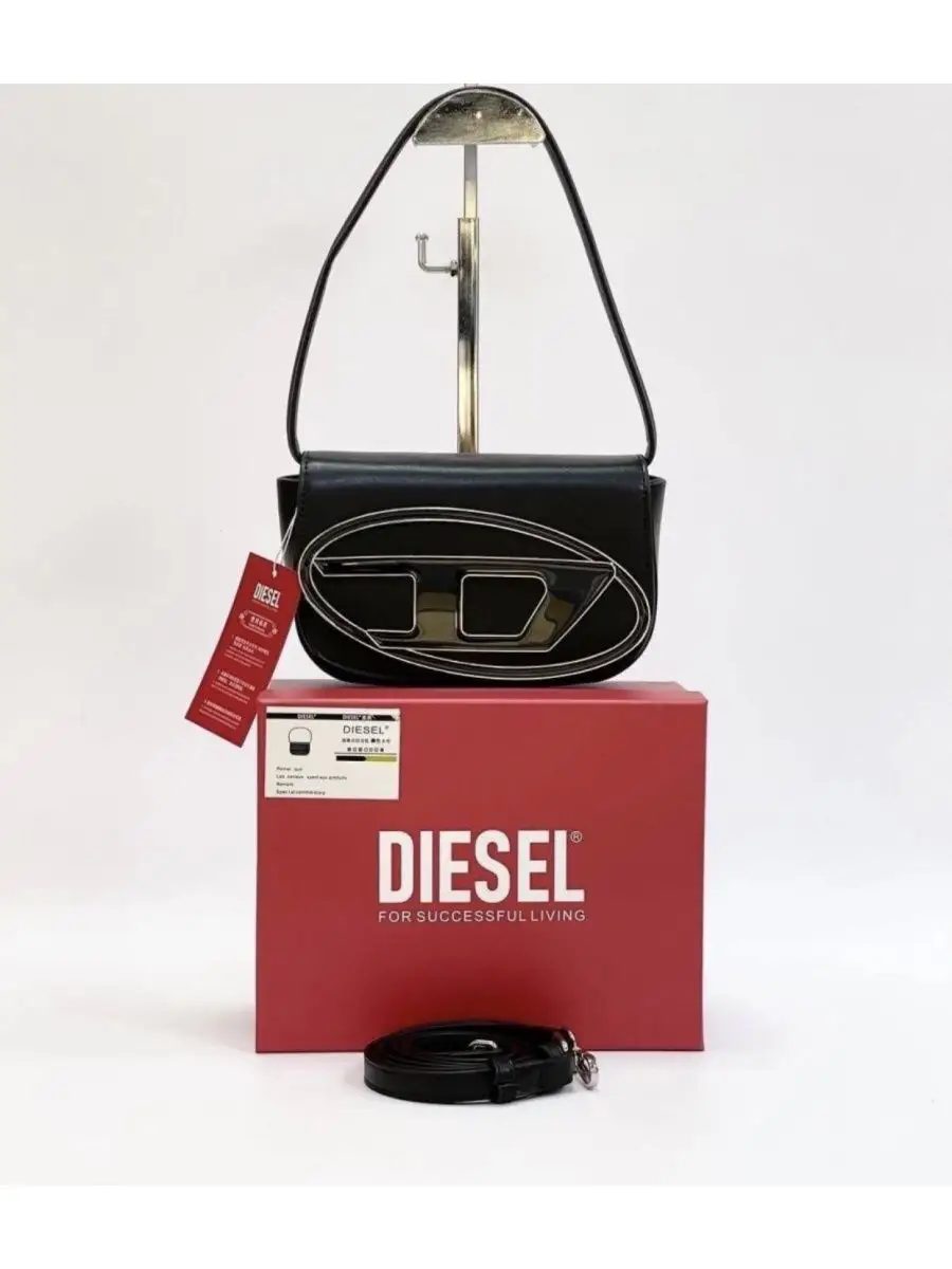 Сумка багет Diesel Komfort House 165336950 купить за 3 467 ₽ в  интернет-магазине Wildberries