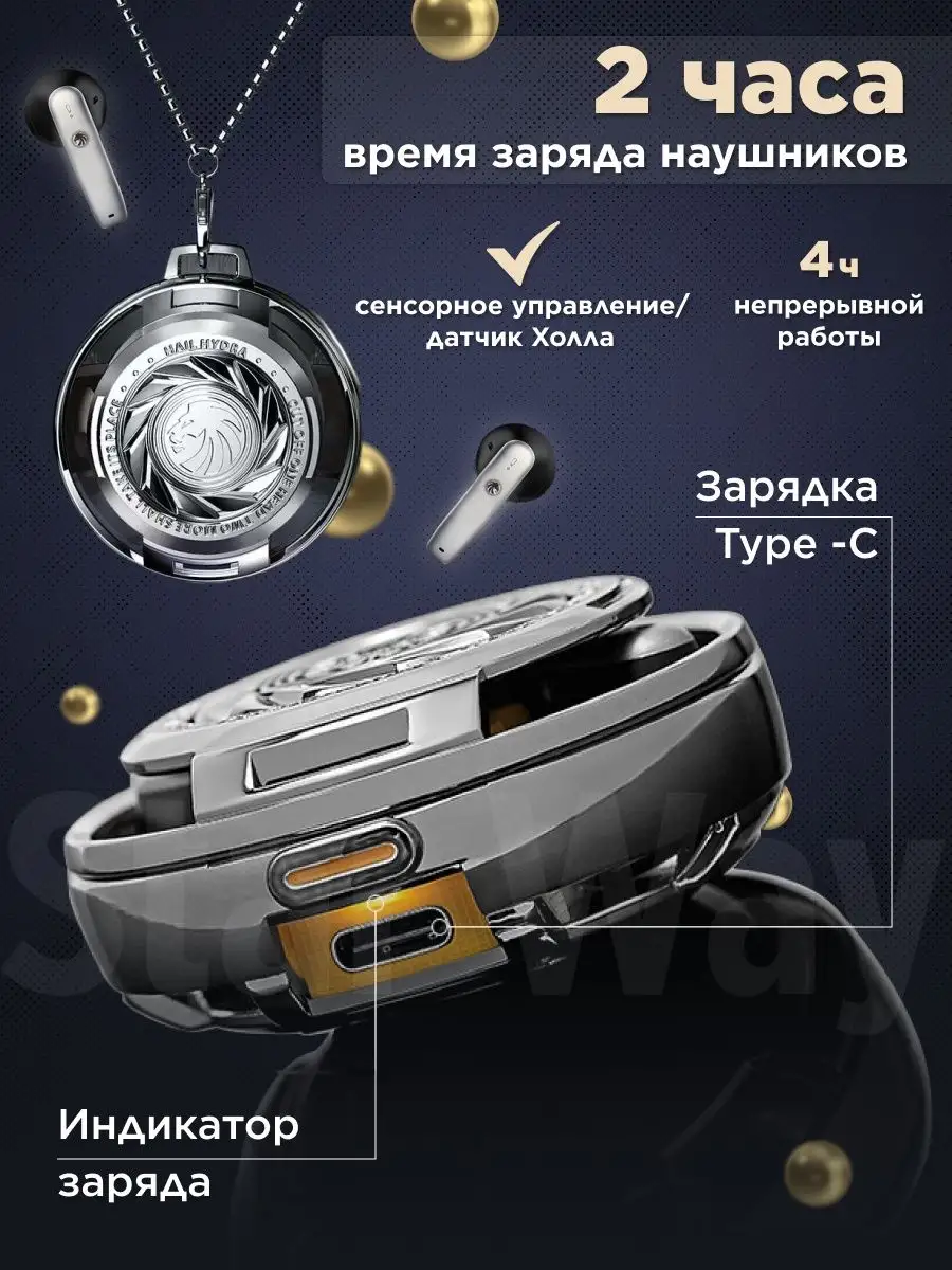 Наушники беспроводные RECCI Bluetooth 5.3 Star Way 165345528 купить за 3  981 ₽ в интернет-магазине Wildberries