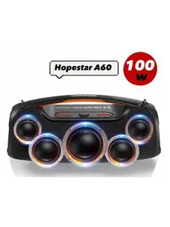 Портативная колонка HOPESTAR A60 (100 Вт) Hopestar 165347141 купить за 8 160 ₽ в интернет-магазине Wildberries