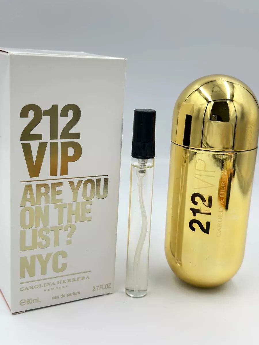 Духи 212 отзывы. Carolina Herrera 212 VIP Gold.