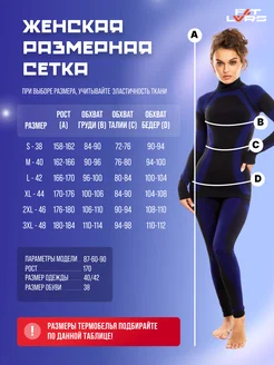 Термобелье спортивное бесшовное комплект