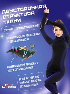 Термобелье спортивное бесшовное комплект