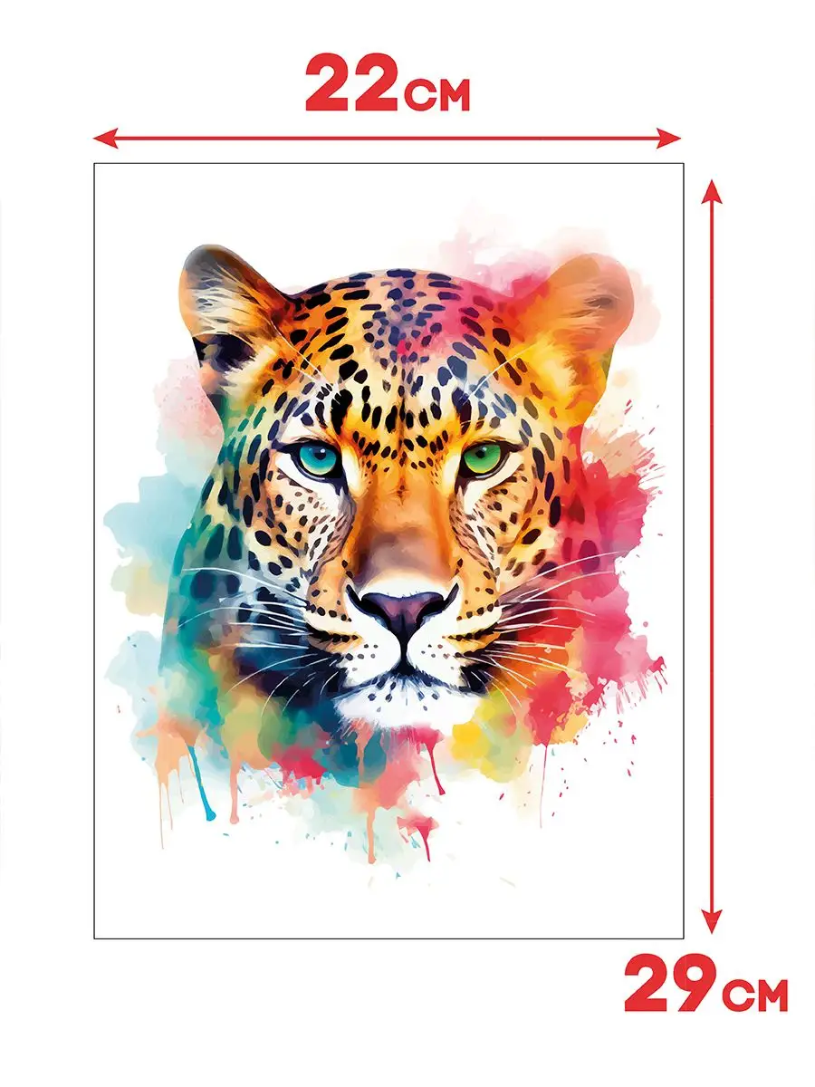 Раскраски из категории леопард