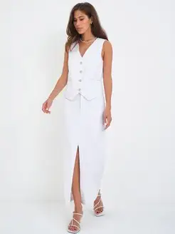 Юбка макси с разрезом WonderClo 165448339 купить за 2 271 ₽ в интернет-магазине Wildberries