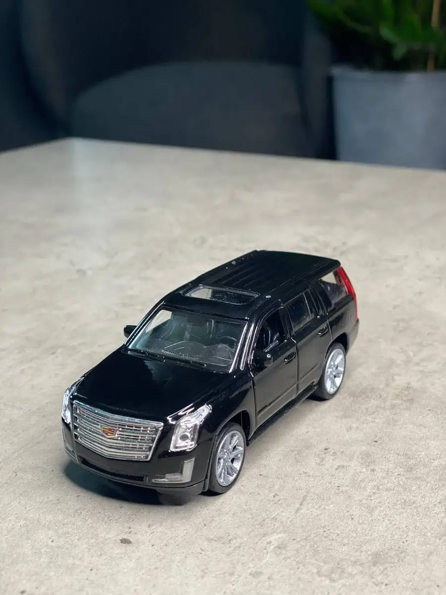 Металлическая машинка CADILLAC ESCALADE Кадилак Эскалэйд WELLY 165460044  купить за 519 ₽ в интернет-магазине Wildberries