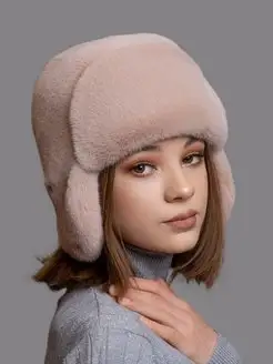 Шапка ушанка меховая жокейка из экомеха Cap shop 165461396 купить за 2 075 ₽ в интернет-магазине Wildberries