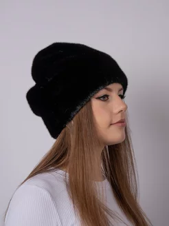 Меховая зимняя шапка бини экомех флис, с брошью Cap shop 165461434 купить за 2 055 ₽ в интернет-магазине Wildberries