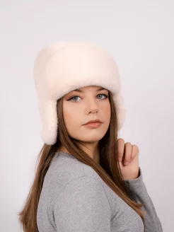 Шапка ушанка меховая жокейка из экомеха Cap shop 165461640 купить за 2 075 ₽ в интернет-магазине Wildberries