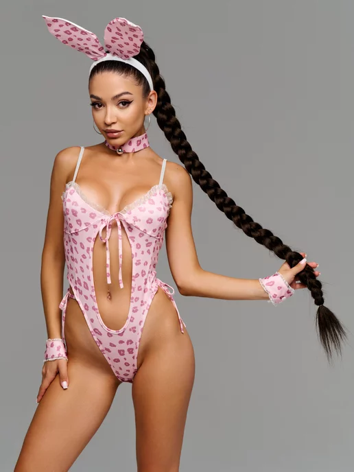 RigiStyle Ролевой секс костюм Зайка 18+, вариант, фото 3