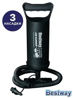 Насос ручной воздушный 30 см Bestway 165487126 купить за 463 ₽ в интернет-магазине Wildberries