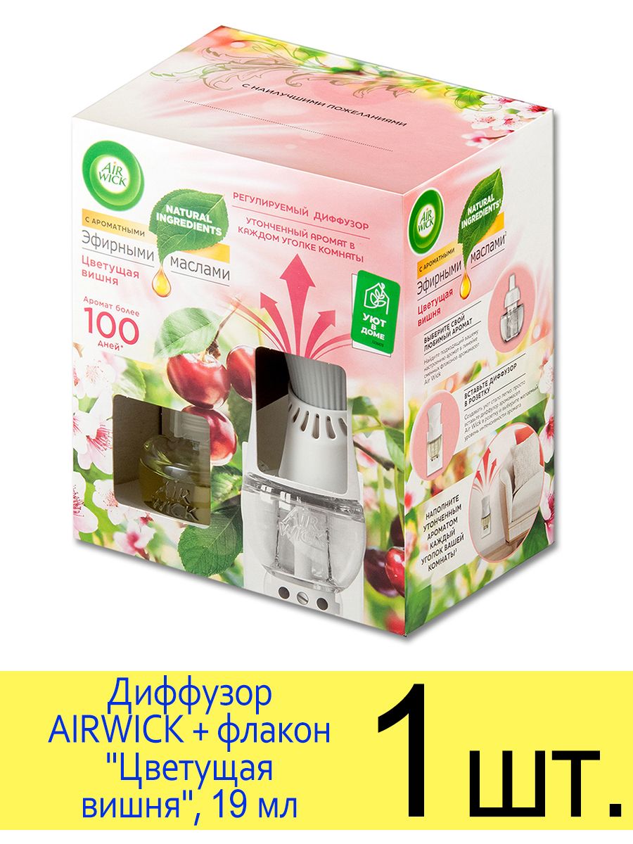 Диффузор аромамасел air wick. Электрик AIRWICK бодрящий цитрус.