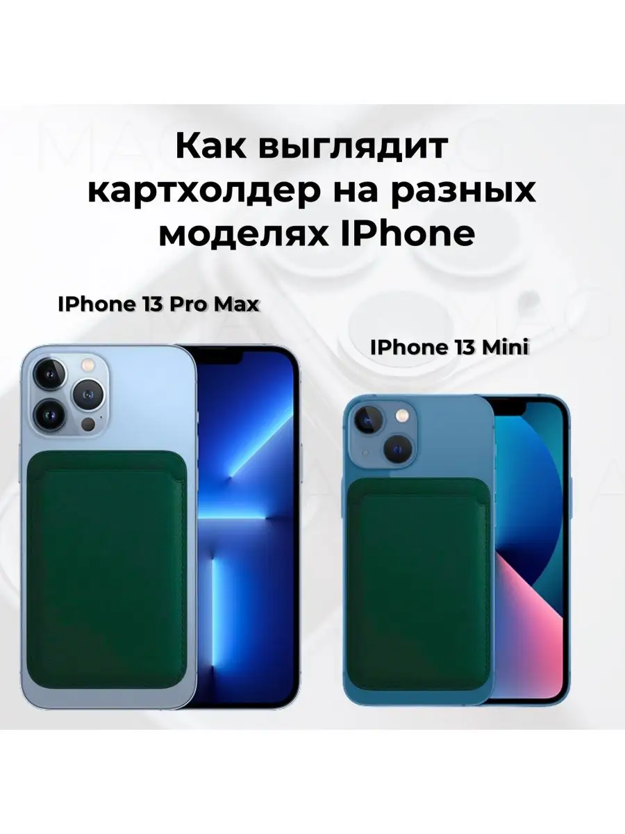 Кошелек магнитный MagSafe для iPhone MАGstore 165529524 купить за 253 ₽ в  интернет-магазине Wildberries