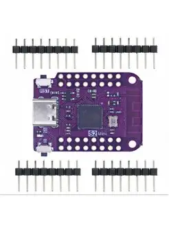 WeMos (Lolin) S2 mini v1 плата на основе ESP32 PCUS 165530469 купить за 524 ₽ в интернет-магазине Wildberries