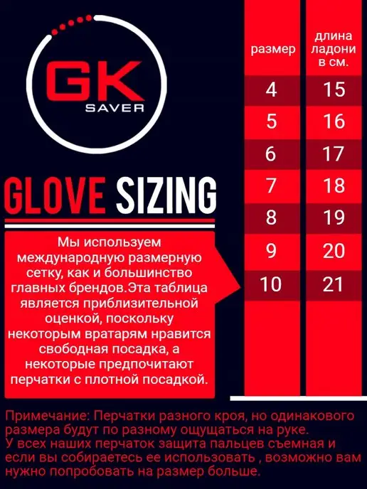GK Saver Перчатки вратарские футбольные Magnet Pro Negative GGrip, черный, фото 2