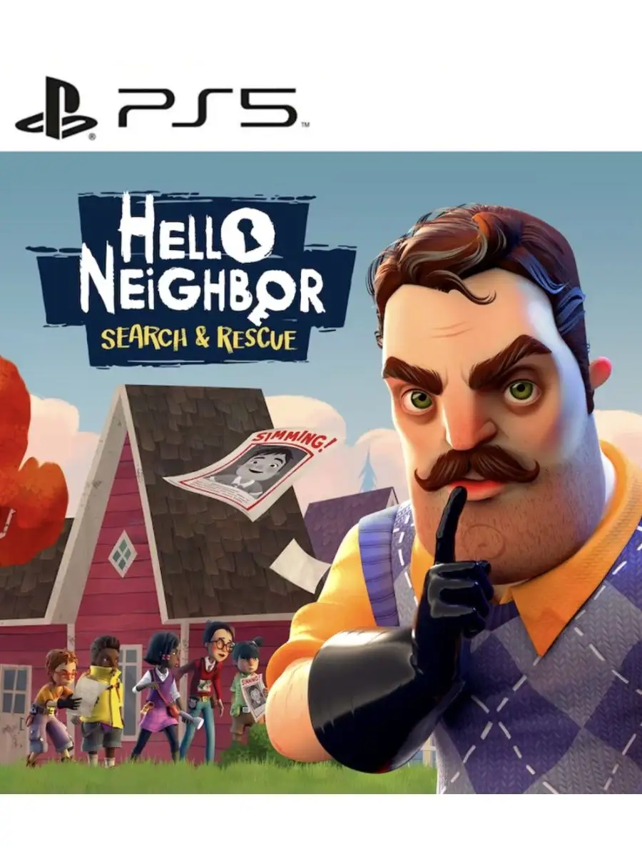 Hello Neighbor Search and Rescue PS4 PS5 2 165584645 3847 Wildberries