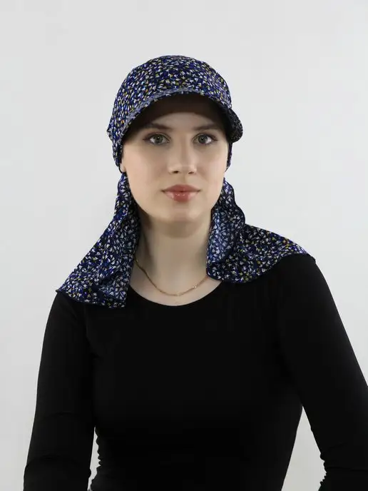 Мир ШЛЯП Бандана с козырьком летняя, зеленый, фото 2