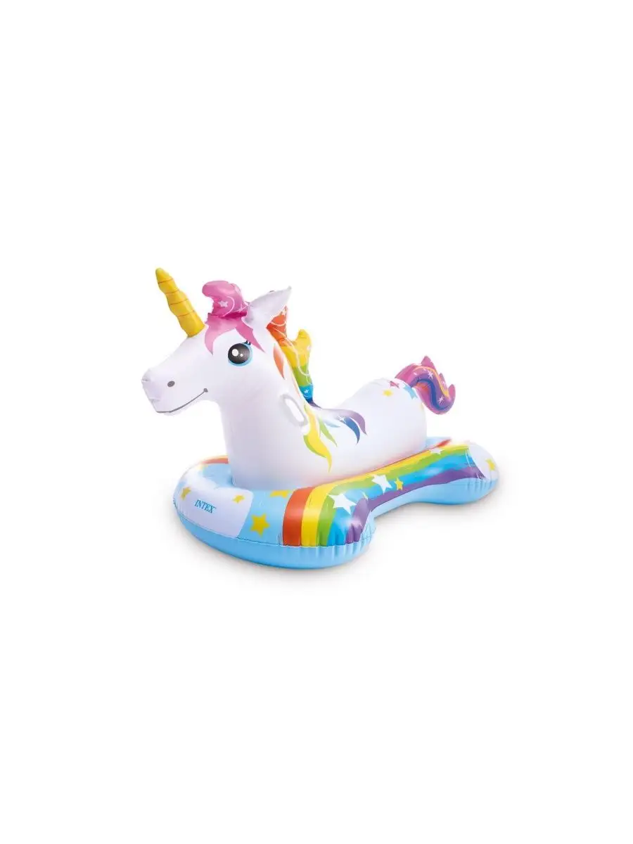 Intex ride best sale on unicorn